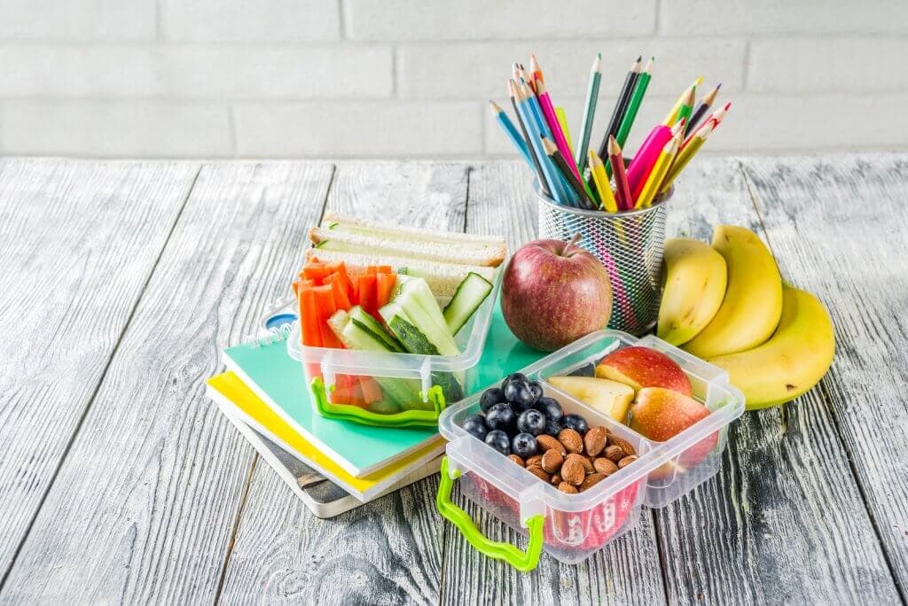 Gezonde tussendoortjes voor op school